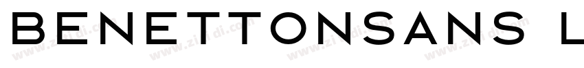 Benettonsans light字体转换